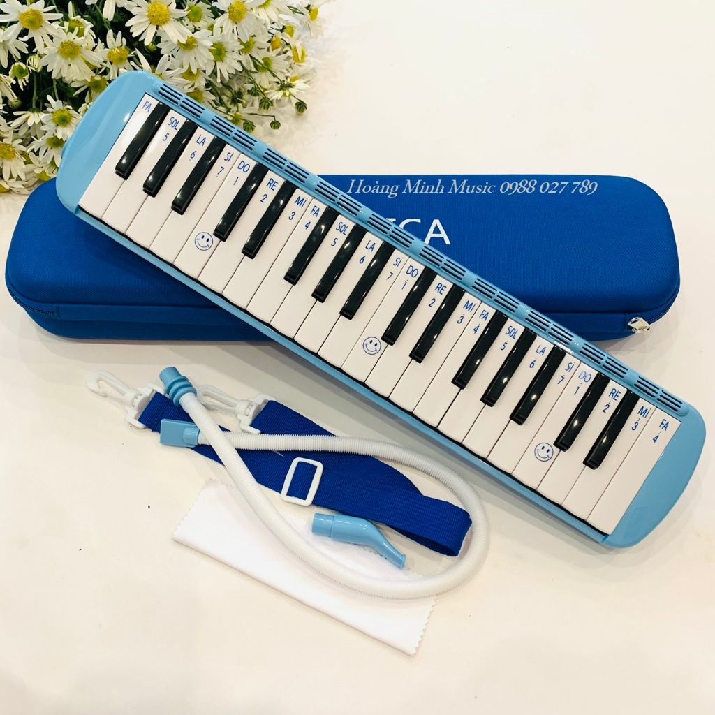 Kèn Melodica HỘP CỨNG 37 phím đầy đủ phụ kiện