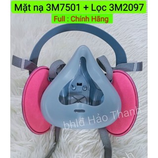 Mặt nạ phòng độc 7501 kèm lọc 2097