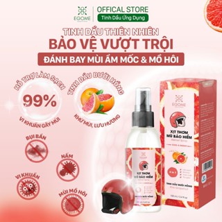 Xịt Thơm Mũ Bảo Hiểm Egome Tinh Dầu Bưởi Hồng làm sạch