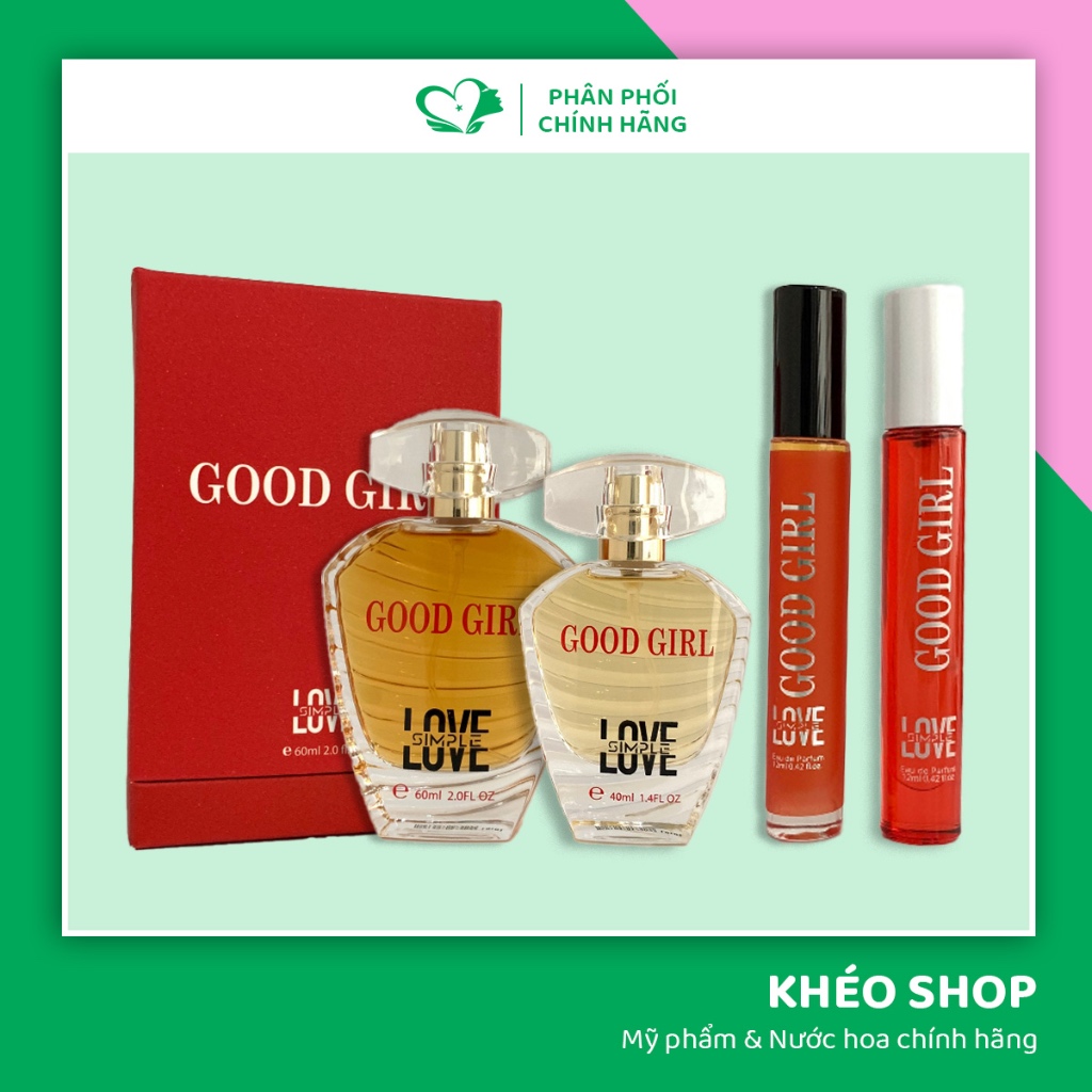 Nước Hoa Nữ Good Girl (Đỏ) Simple Love