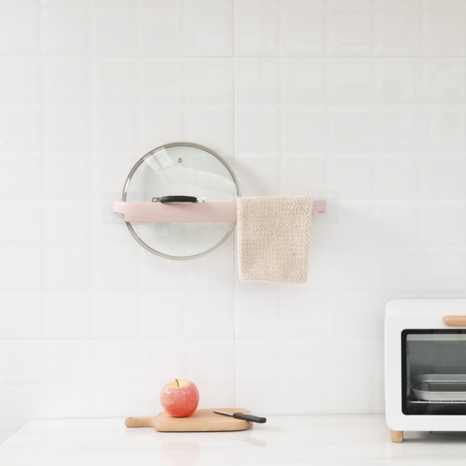 Giá treo khăn nhà tắm, thanh treo khăn mặt dán tường chắc chắn nhiều màu