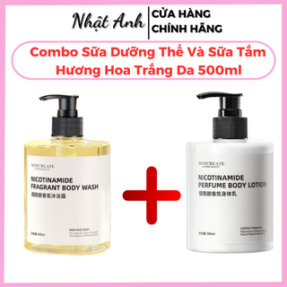 Sữa Tắm - Sữa Dưỡng Thể Niacinamide Hương Nước Hoa Quyến Rũ 500ml