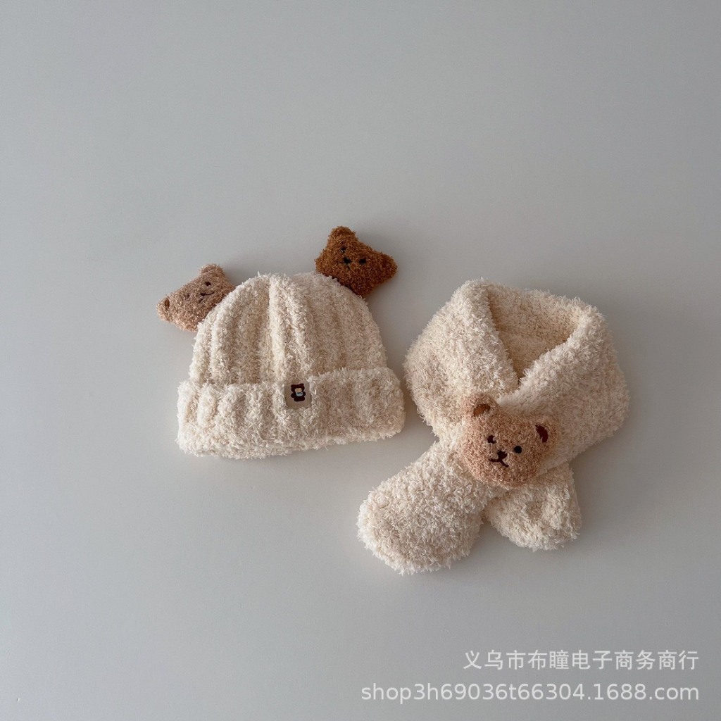 SET MŨ TẶNG KÈM KHĂN GẤU SIÊU ẤM