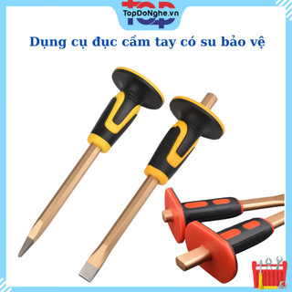 Dụng cụ hỗ trợ đục cầm tay có bọc bảo vệ