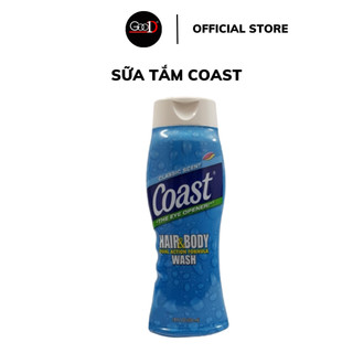 SỮA TẮM GỘI COAST HAIR AND BODY WASH 532ml USA