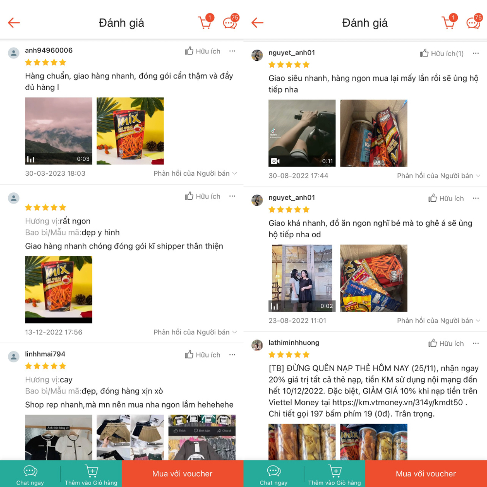 Snack bim bim que Mix Vfoods snack tăm cay Mix gói 60g Đồ Ăn Vặt Măm Măm - Món ăn của tuổi thơ