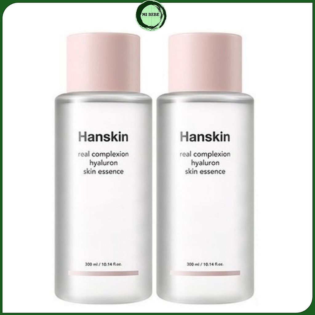 Nước Thần Hanskin Real Complexion Hyaluron Skin Essence Cấp Ẩm Chống Lão Hóa 150ml 300ml - Mibebe