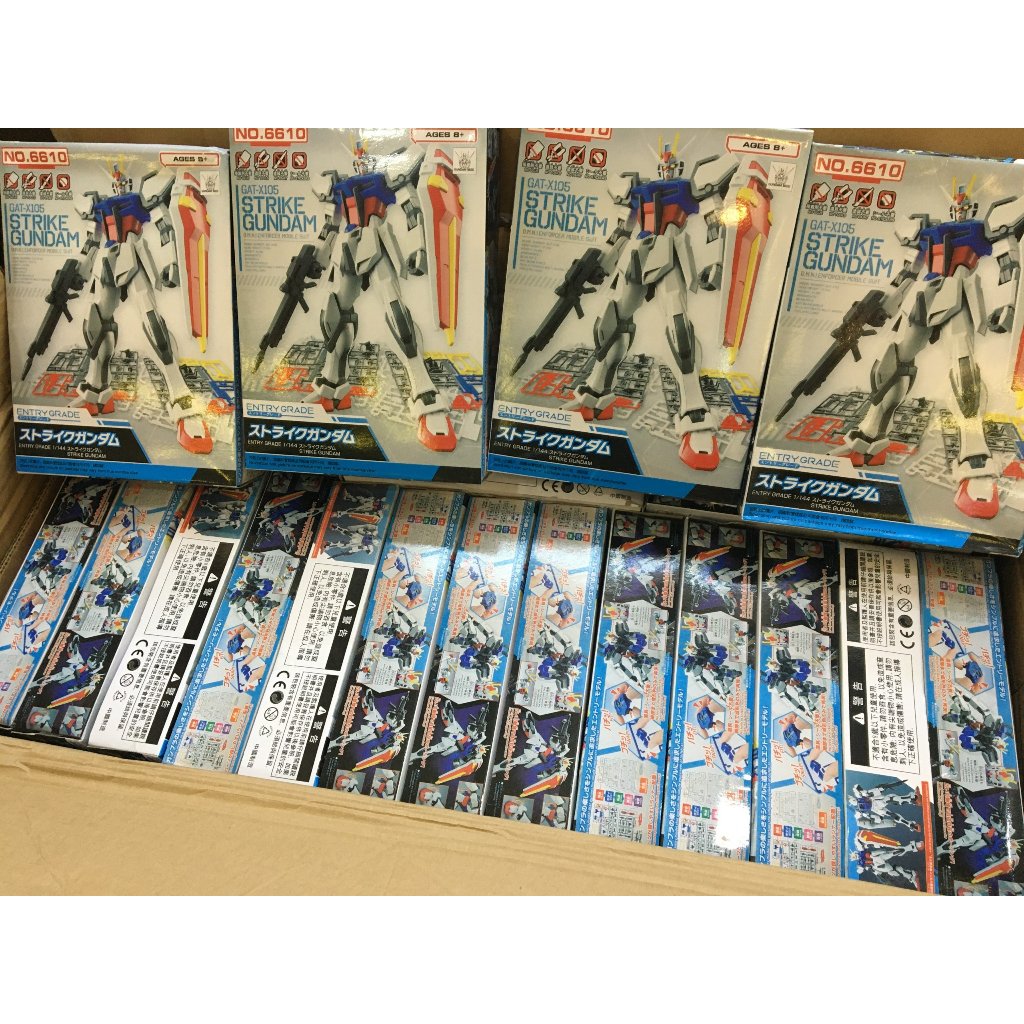 Mô hình tĩnh đồ chơi Gundam EG RX-78-2 1/144 Entry Grade bằng nhựa cao cấp , robot lắp ghép EG RX78-2