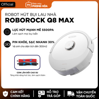 Robot hút bụi lau nhà Roborock Q8 Max-Bản quốc tế