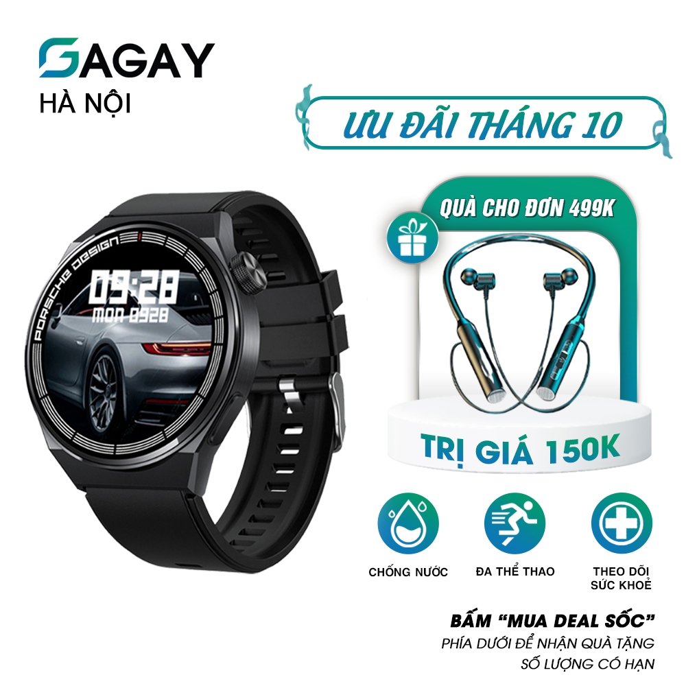 Đồng hồ thông minh G-GT8 đồng hồ thông minh nghe gọi bluetooth, chống nước, theo dõi nhịp tim GAGAY Hà Nội
