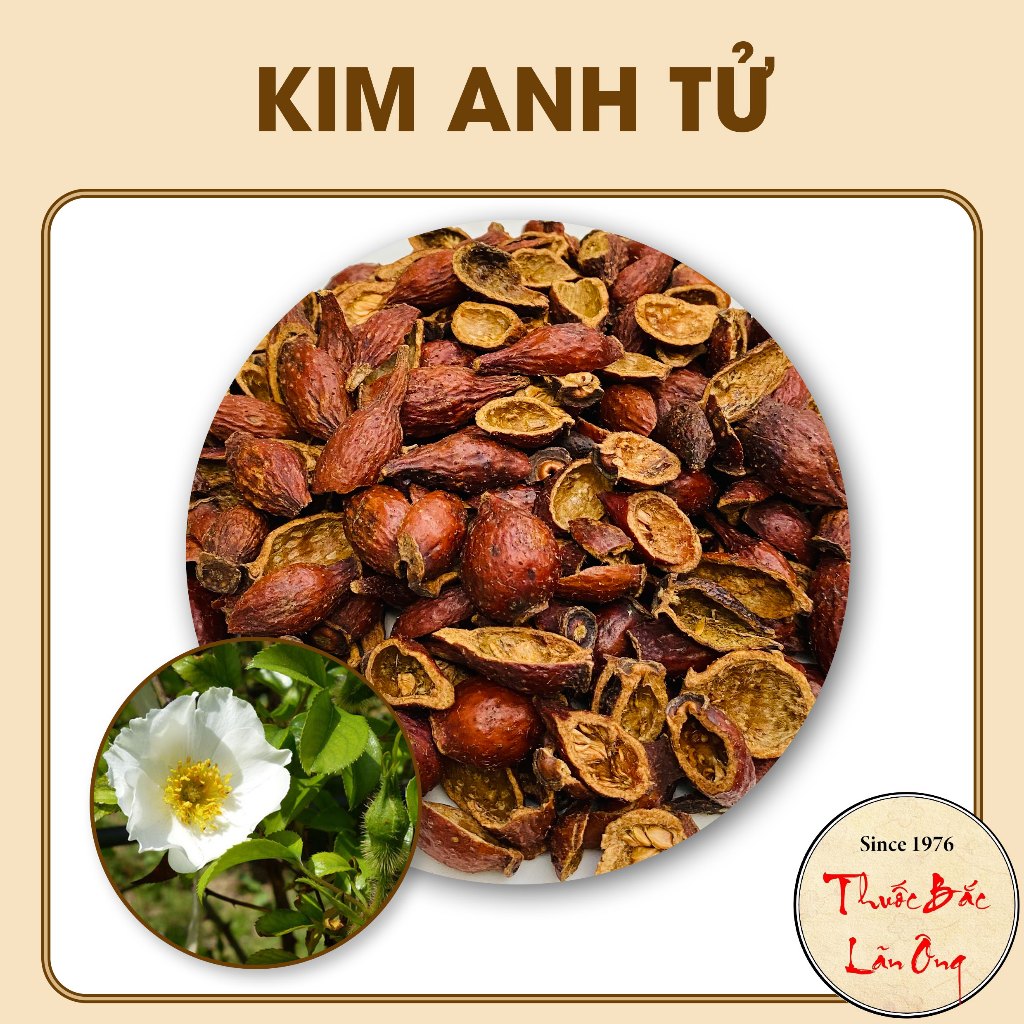 Kim anh tử khô 100g (Loại 1, sạch, đẹp)