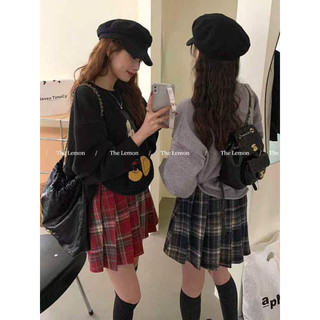 Chân Váy Dạ Kẻ Ngắn 66107