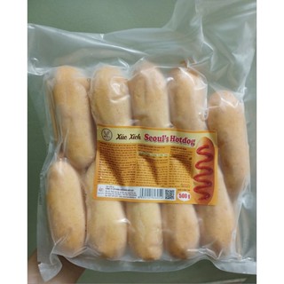 Seoul's hotdog ĐỨC VIỆT 500G, bánh hotdog seoul' loại 10 cái , bánh hotdog truyền thống