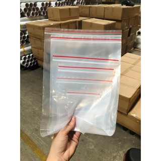 [1kg] Túi Zip Chỉ Đỏ