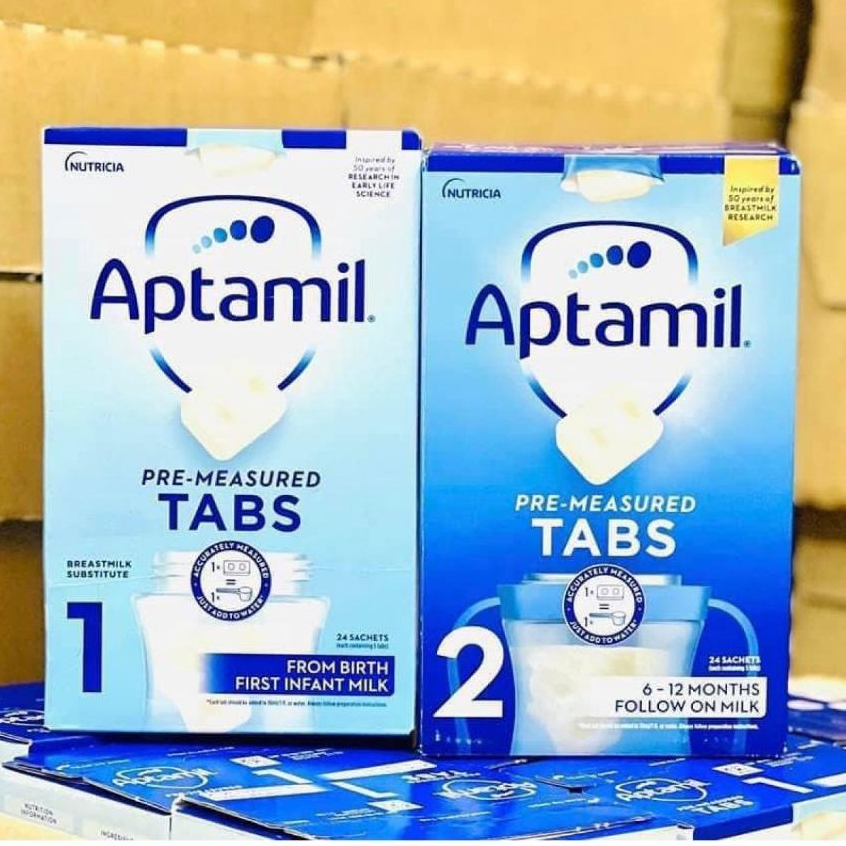 Aptamil Anh dạng thanh số 1  và số 2
