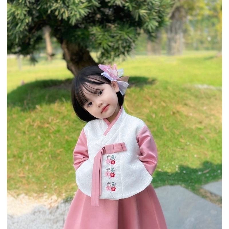 Kẹp tóc nơ voan cho bé mã K2301