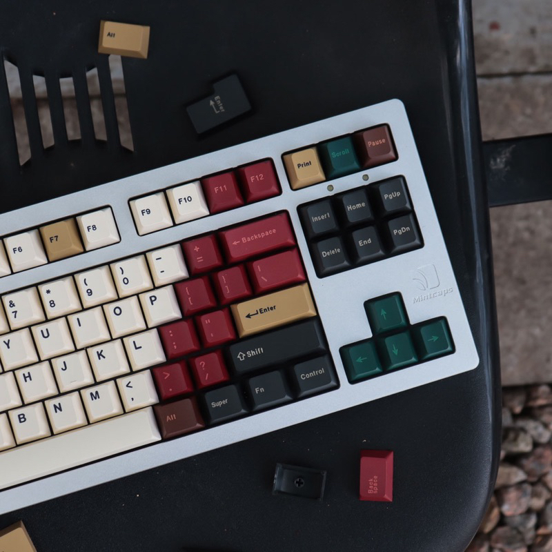 Keycap Mixed Light R3 Cherry profile PBT Dyesub nút bàn phím cơ Mitoby Studio