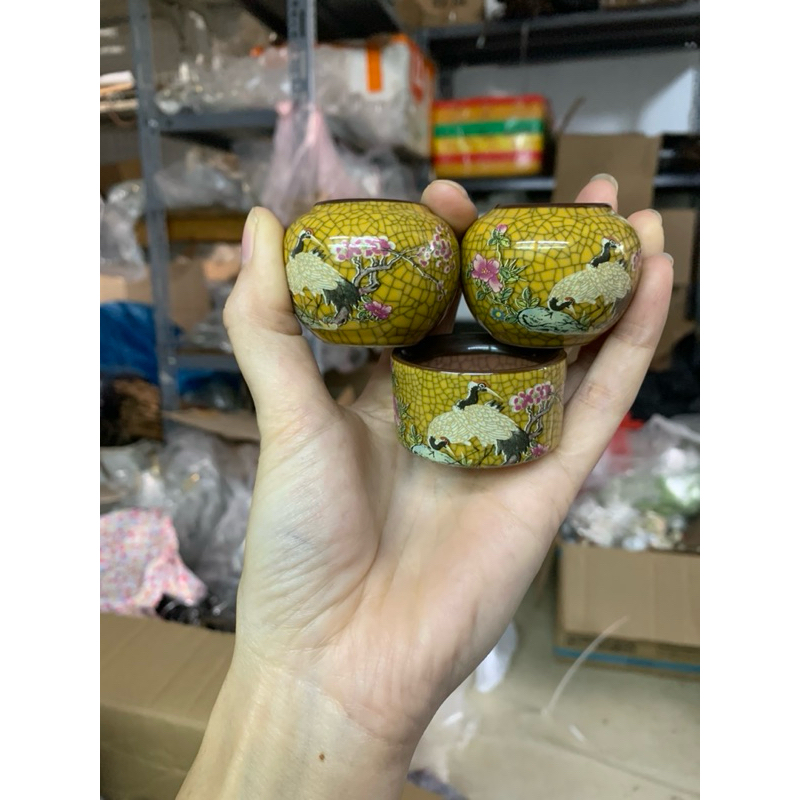 cóng men hình dùng cho lồng mào