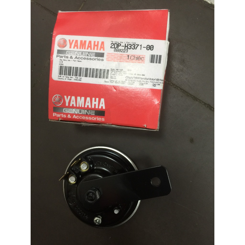 Kèn xe NVX 125-155 V1, CHÍNH HÃNG YAMAHA, Xuất xứ indonexia