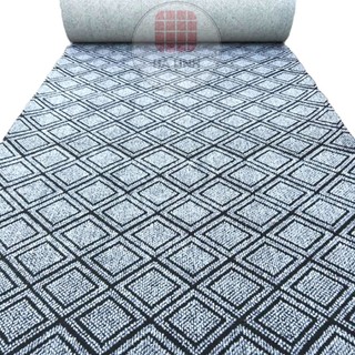 Thảm nỉ trải sàn JACQUARD hoa văn 2 màu, thảm nỉ văn phòng, hội nghị dày 5mm