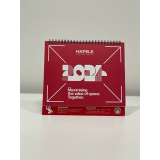 Lịch để bàn Hafele 2024