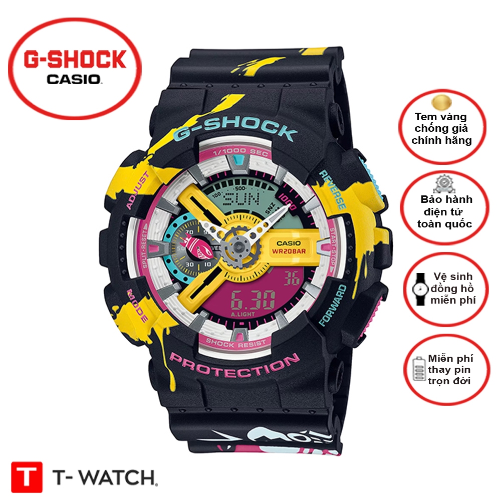Đồng Hồ Nam Chính Hãng CASIO G-SHOCK GA-110LL-1A