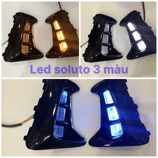 Đèn led gầm kia soluto 2019 - 2021 3 chế độ