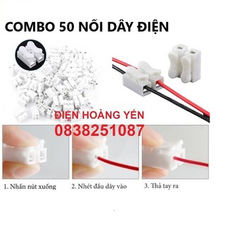 50 Chiếc cút nối dây điện không cần nối dây, không cần kìm bấm CH-2
