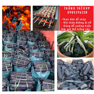 Than nướng không khói than củi than hoa than nướng thịt bbq than trồng cây