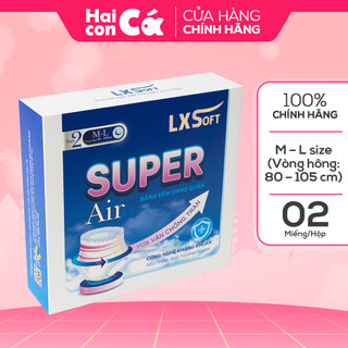 Băng đêm dạng quần LXSoft Hàn Quốc - thiết kế 360 độ vừa vặn chống tràn, không rò rỉ - 2 miếng/ hộp