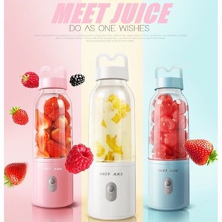 [FREESHIP] Máy Xay Sinh Tố Đa Năng Cầm Tay Meet Juice - Xay Cực Nhanh 9s, Cao Cấp, An Toàn.