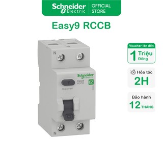 Aptomat chống dòng dò rccb 2p 240vac 30ma dòng easy9 - schneider electric - ez9r36225 ez9r36240 ez9r36263