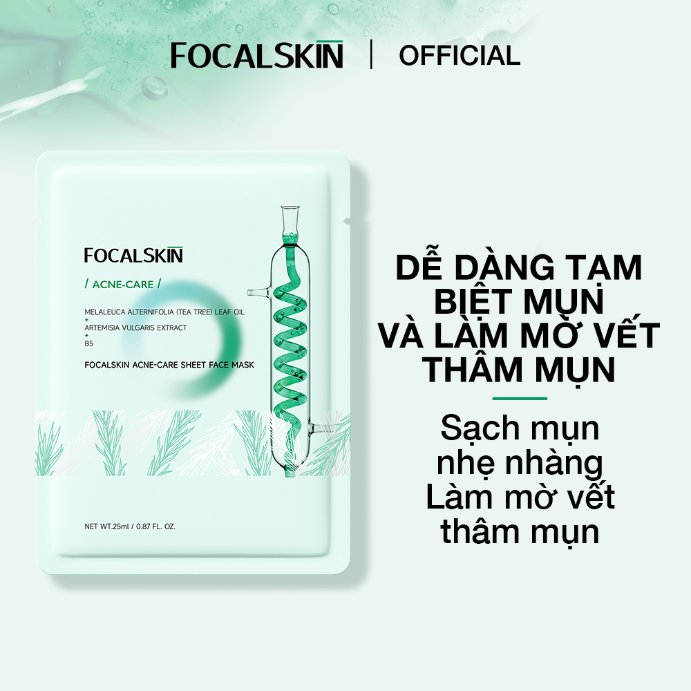 Mặt nạ dưỡng da Focalskin Sheet Mask 25ml/miếng