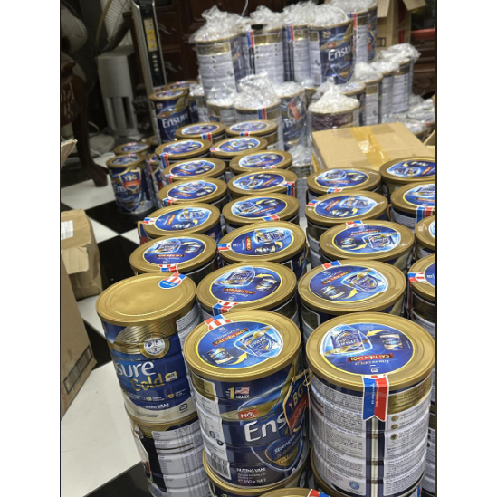 10 lon Sữa Ensure gold 850g hương Vani mẫu mới