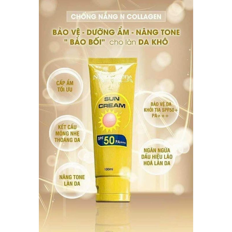 KEM SUN CHỐNG NẮNG NCOLLAGEN