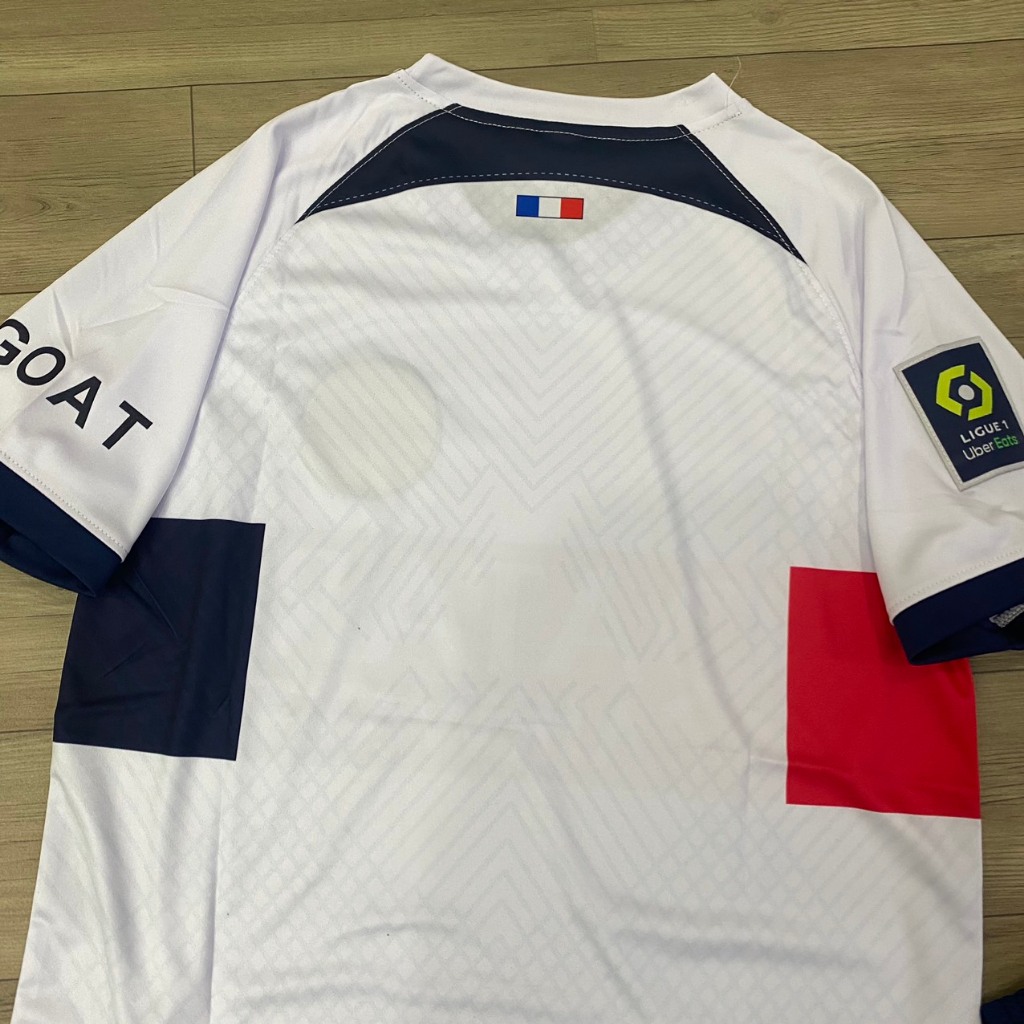 Bộ quần áo đá banh PSG trắng sân khách  JP 2024-FLG