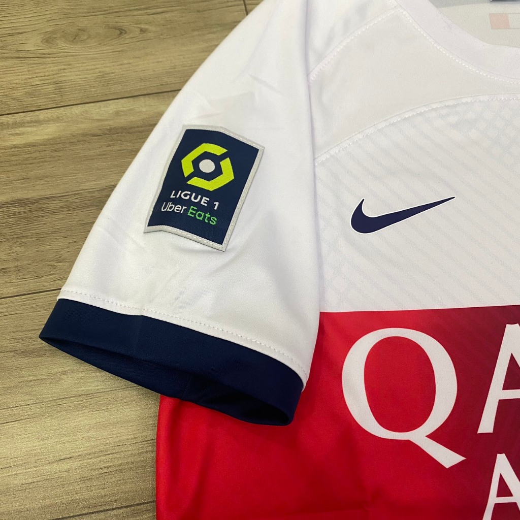 Bộ quần áo đá banh PSG trắng sân khách  JP 2024-FLG