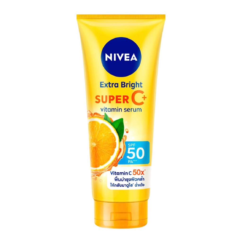 SERUM DƯỠNG THỂ & CHỐNG NẮNG SPF50 PA+++ NIVEA VITAMIN SUPER C (320ML)