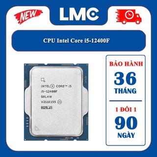 Cpu intel core i5 12400f tray