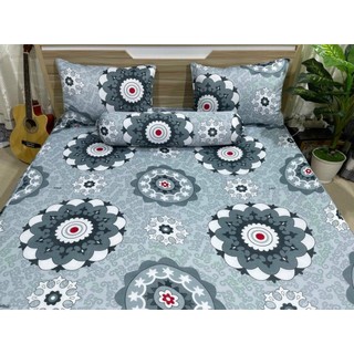 Bộ ga gối poly 1,6m doremon xanh