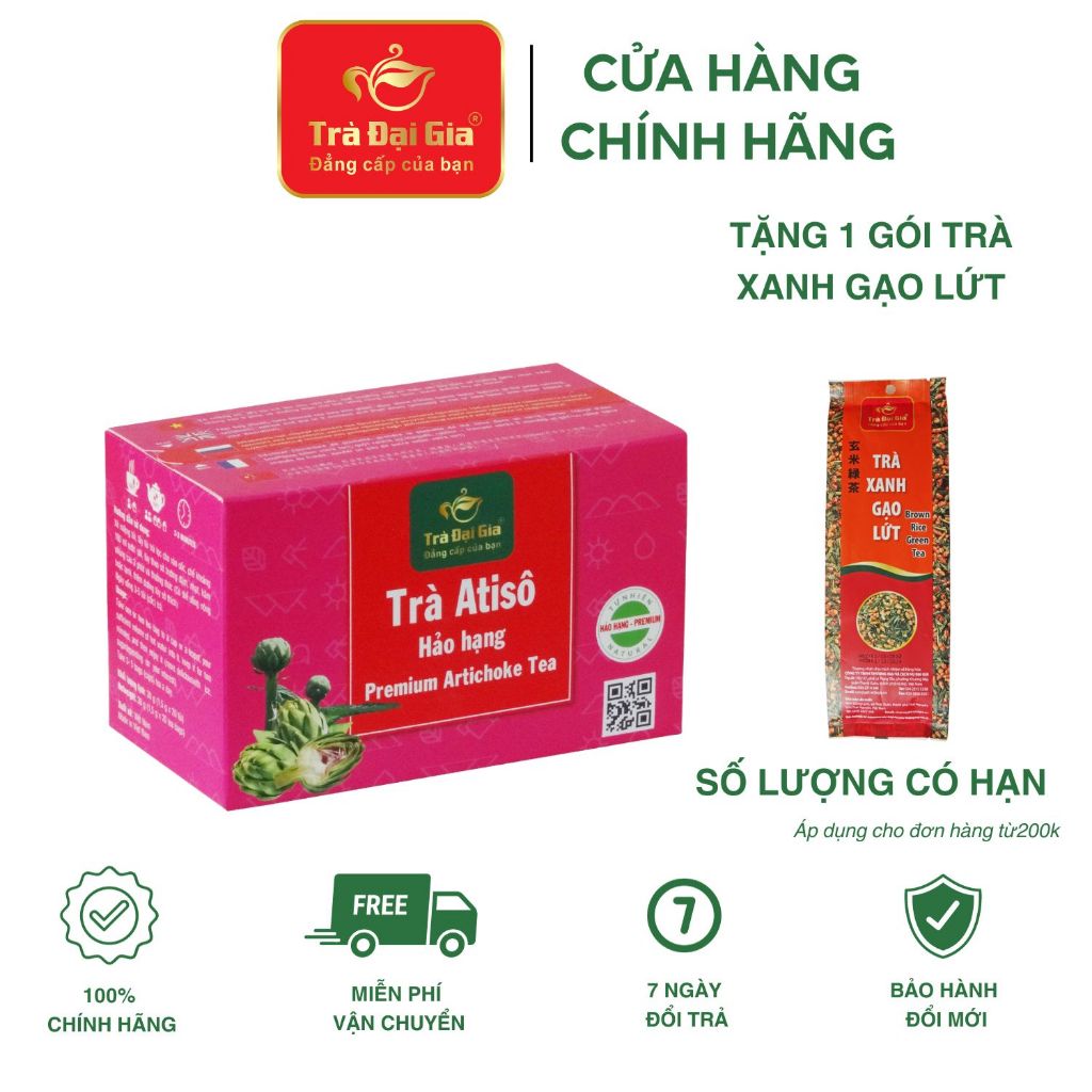 Trà Atiso Túi Lọc Đại Gia (hộp 20 túi)