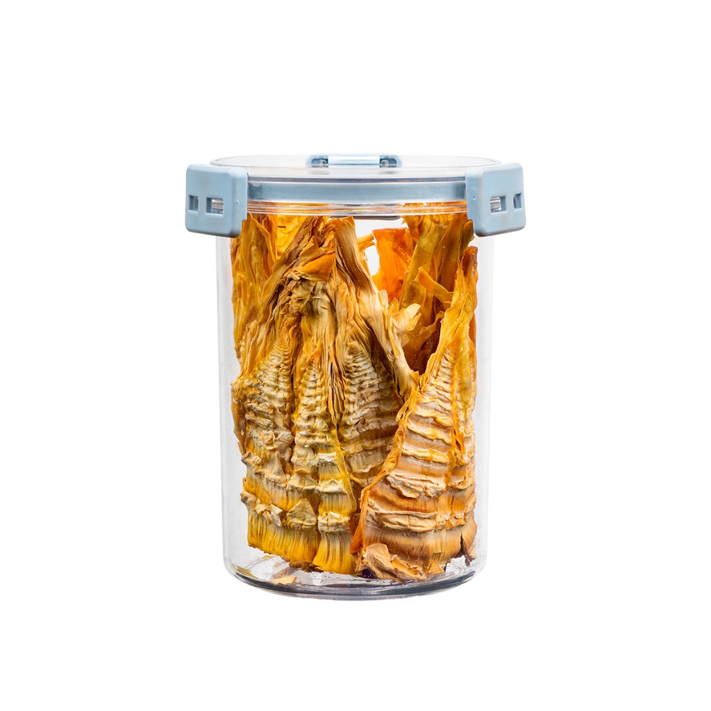 Hộp đựng đồ khô, bộtk sữa, thức ăn nhựa nguyên sinh thể tích 1200ml hokori 6594