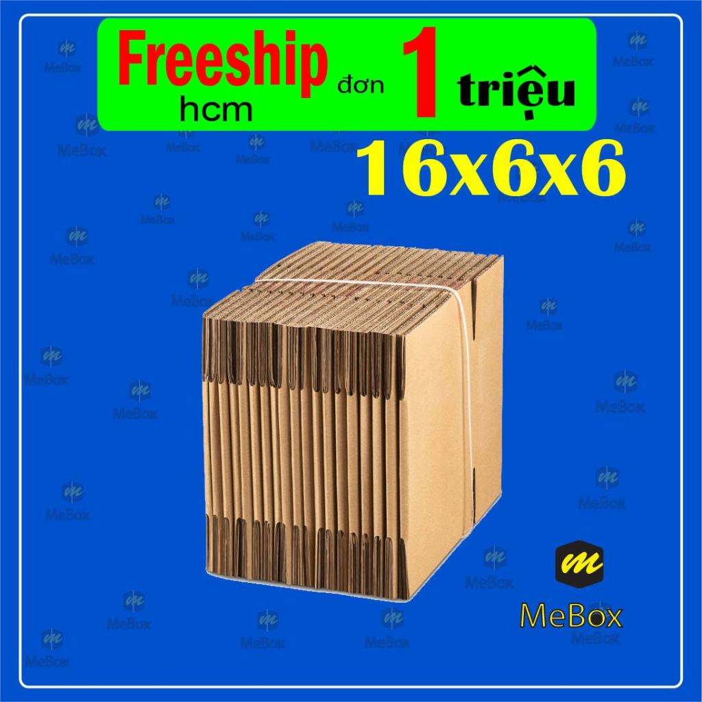 16x6x6 bộ 10 hộp carton đóng hàng