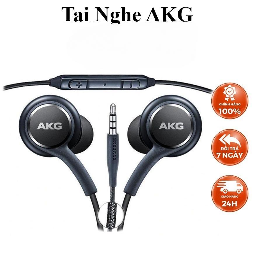 Tai Nghe Nhét Tai SS AKG DEGOUNE Âm Thanh Cực Êm Màu Đen Jack Cắm 3.5mm Dùng Cho Điện Thoại Android - Mới