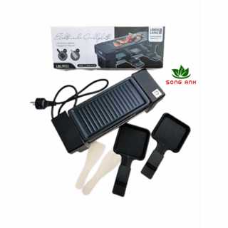  Lebenlang bếp nướng điện mini LBL1932 phù hợp tiệc nướng tại gia dã ngoại cho hội FA hoặc 2 người bảo hành chính hãng 