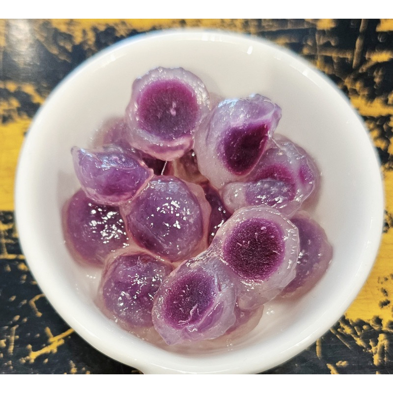 Trân châu nhân khoai lang vàng và tím 500g