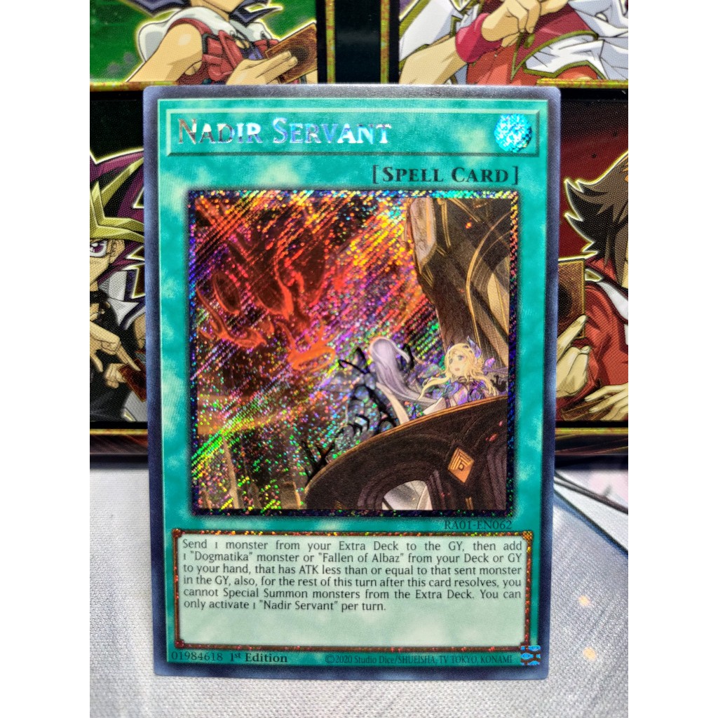 Thẻ bài Nadir Servant - RA01-EN062 - Platinum Collector Ultimate