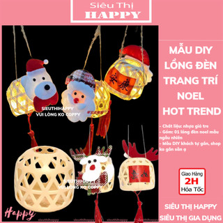 Lồng đèn trang trí noel hot trend 2024.