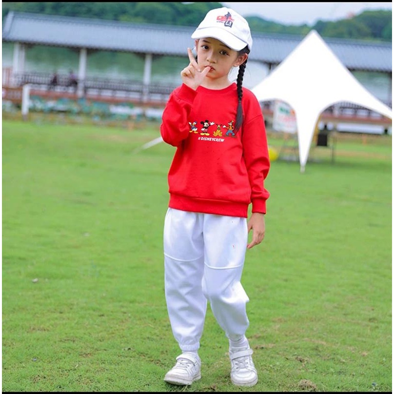 Áo nỉ cho bé trai bé gái Medokids mẫu mới 2024 áo sweater dài tay thu đông cho bé in hình ngộ nghĩnh