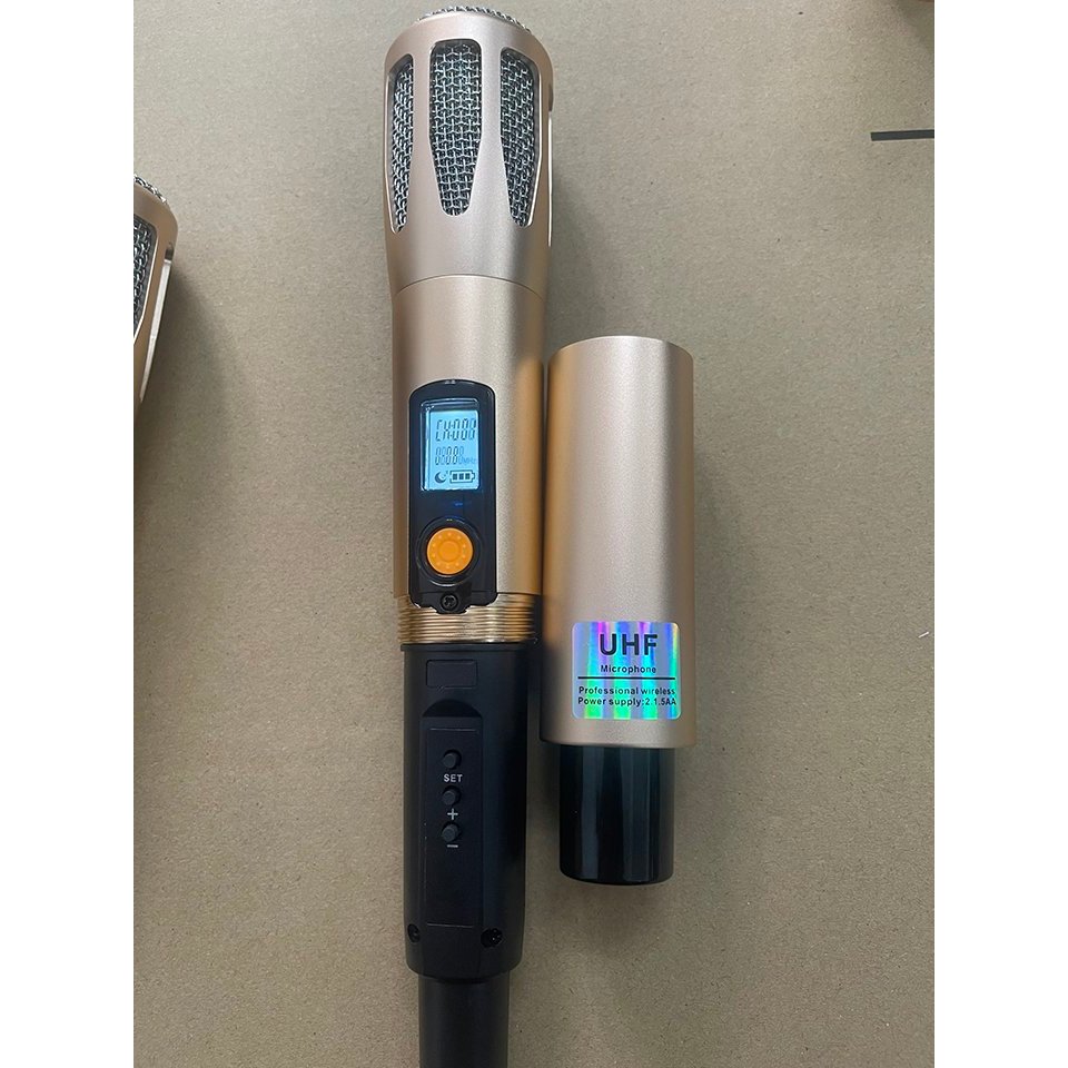 Bộ micro hát karaoke không dây UHF UH99 | T109 | UD22 | UD21 | UD152 Cao cấp, Bo mạch chuyên thay thế cho Loa kéo
